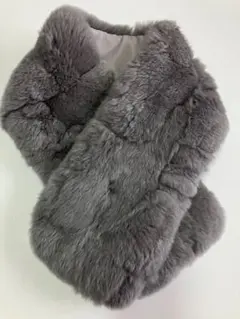 ファーマフラー　グレー(UNITED ARROWS)