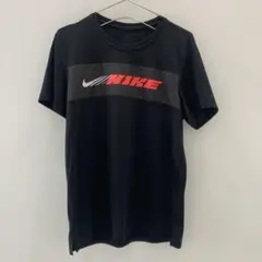 K1167 NIKE 半袖スポーツウェアTシャツ ブラック メンズ M