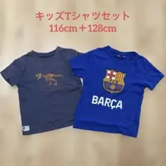 キッズTシャツセット next ティラノサウルス 116cm＋バルサ 128cmのサムネイル