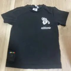 adidas グーフィー Tシャツ 100cm 黒　ディズニー　Disney