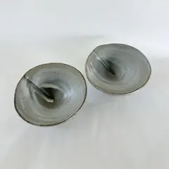 坂野友紀 箸置き/豆皿3枚セット 洋白希少 大人気 坂野友紀・豆皿箸置き2枚セット - メルカリ