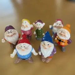 七人の小人セットフィギュア　陶器のサムネイル
