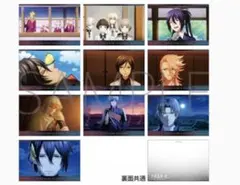 アニメ 刀剣乱舞 廻 虚伝 燃ゆる本能寺 場面写イラスト ポストカードセット
