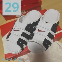 NIKE 27 サンダル　アップテンポ　ホワイト　27 FB7818 メル壱白 NIKE 27 サンダル アップテンポ ホワイト 27 FB7818 メル壱白 - メルカリ