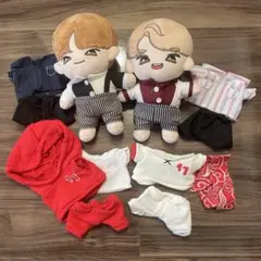 未使用　SEVENTEEN ジュン　レア　20cmぬいぐるみ　2体　フルセット