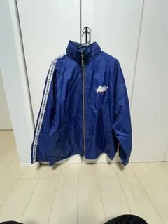 激レアECKO UNLTD.青ジップアップジャケット90s ヴィンテージ古着B系