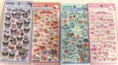 正規品 ボンボンドロップシール サンリオ 4枚セット 新品未開封