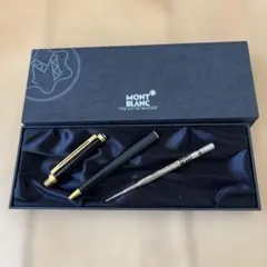 Montblanc ボールペン ブラック 専用ケース付き - メルカリ