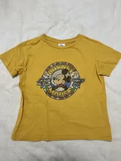 Disney ミッキーマウス Tシャツ イエロー　MOUSSY