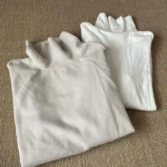 ZARA、ユニクロ　タートルネック　2点セット