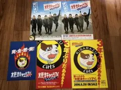 嵐　櫻井翔　木更津キャッツアイ　チラシ、フライヤー５枚セット