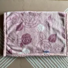京都西川ブランケット　 優しいピンク　花柄 70cm×100cm