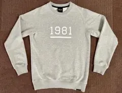 美品 ジャックウルフスキンJP CLASSIC 1981 トレーナー グレー S