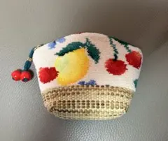 FEILER フルーツ柄 ポーチ