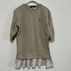 EAST BOY 裏起毛 トレーナー ワンピース チュニック　size 120