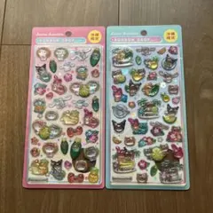 サンリオ　沖縄限定 ボンボンドロップシール 2種セット