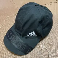 adidas 黒 キャップ THE 3 STRIPES