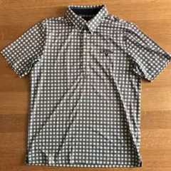 Callaway チェック柄ポロシャツ