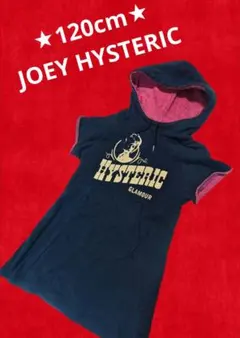 120cm★HYSTERIC GLAMOUR 半袖 フーディー パーカーのサムネイル