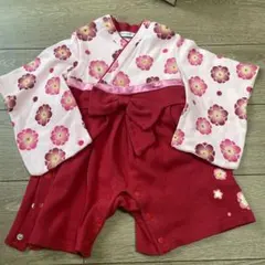 袴ロンパース 70