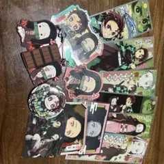 鬼滅の刃 ステッカーセット キーホルダー付き