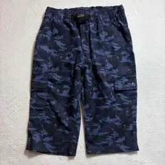 O.R.G/カモフラ/カーゴハーフパンツ/ウエストゴム/カジュアル/Mサイズ