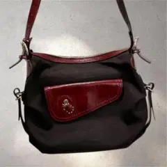 【美品】PELLE BORSA ショルダーバッグ