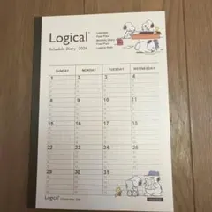 Logical スケジュール帳 2026年用 スヌーピー　2026 手帳　メモのサムネイル