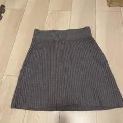 SLY グレー ニットスカート