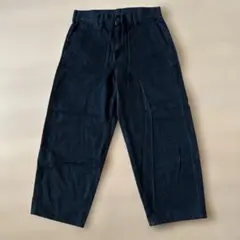 UNIQLO ブラック　ワイドパンツ