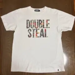 DOUBLE STEAL Tシャツ ホワイト Mのサムネイル