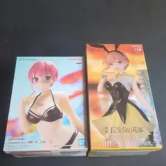 五等分の花嫁　中野一花フィギュア2点セット