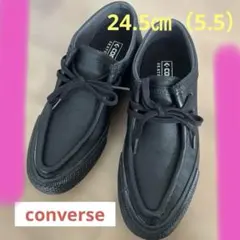 美品　コンバースCHEVRON&STAR SK OXスニーカー　卒業式入学式
