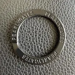 パーリーゲイツ　キーリング　キーホルダー リング キャディバッグ　ネームタグ　黒のサムネイル