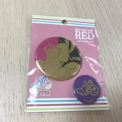 ワンピース フィルムレッド 箔押し缶バッジセット ウタ
