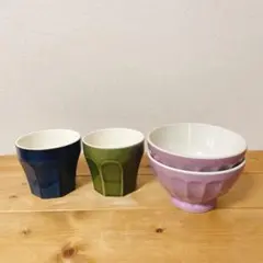 スタジオエムエピスカップ2点 カフェオレボール2点のサムネイル