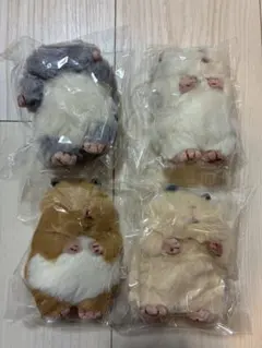 新品】 もっちり はむにぎり みたらし ごまきち おもち きなこ 4匹