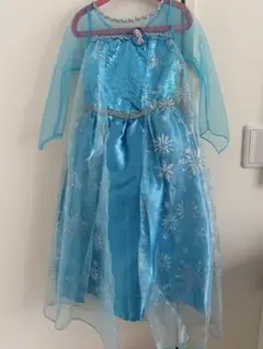 エルサ ドレス 110cm 女の子 ディズニー 水色 クリスマス パーティー