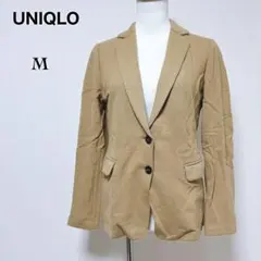 【ユニクロ】美品 スーパーライトウールテーラードジャケット ウール100% M