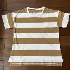 グローバルワーク　キッズボーダーTシャツ　XL