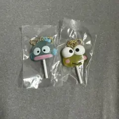 サンリオ カラフルキャンディチャーム ハンギョドン＆けろっぴ はぴだんぶいセット