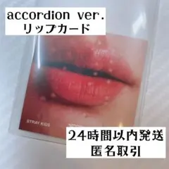 バンチャン リップカード straykids スキズ accordion