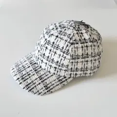 H&M ツイードキャップ