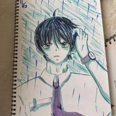 コピックオリジナルイラスト 手描き