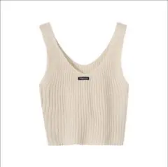 レディース/韓国ファッション/ニットタンクトップ
