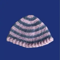 ニット帽 ハンドメイド
