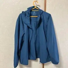 UNIQLO NANODESIGN マウンテンパーカー ブルー Sサイズのサムネイル