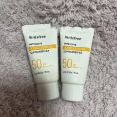イニスフリー　日焼け止め　15ml✖️2個