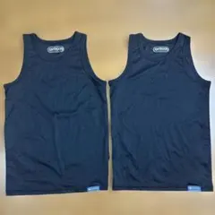 新品未使用 ランニング 黒 2枚セット 170