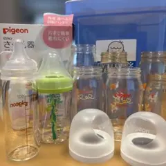 哺乳用品セット売り(哺乳瓶・ミルトン・さく乳器)